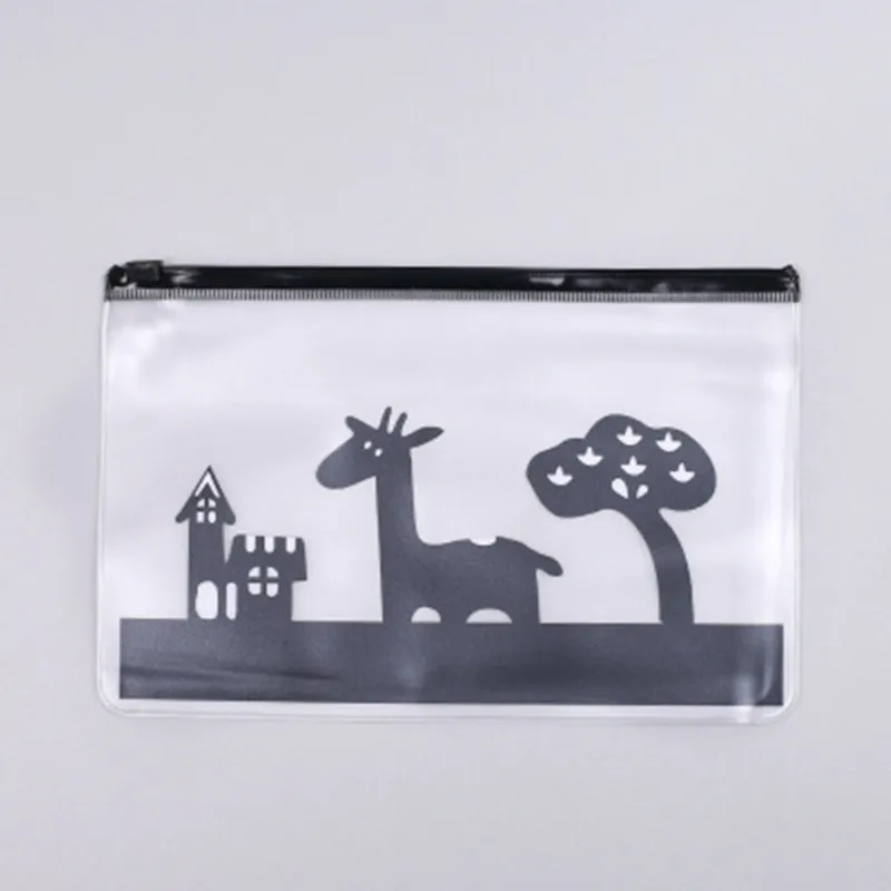 

New Animals Cartoon Elephant Toiletry Bag Women PVC Travel Cosmetic Bags Fashion Brand Portable Make Up Cosmetic Bags Waterproof