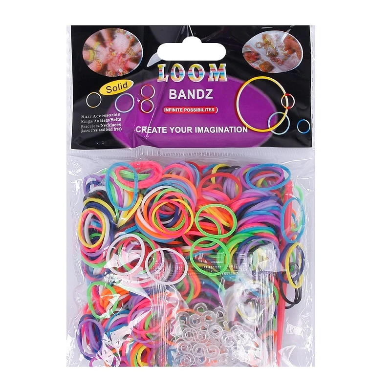 600 эластичные резиновые ткацкие ленты разных цветов браслет 24 зажима 1 крючок