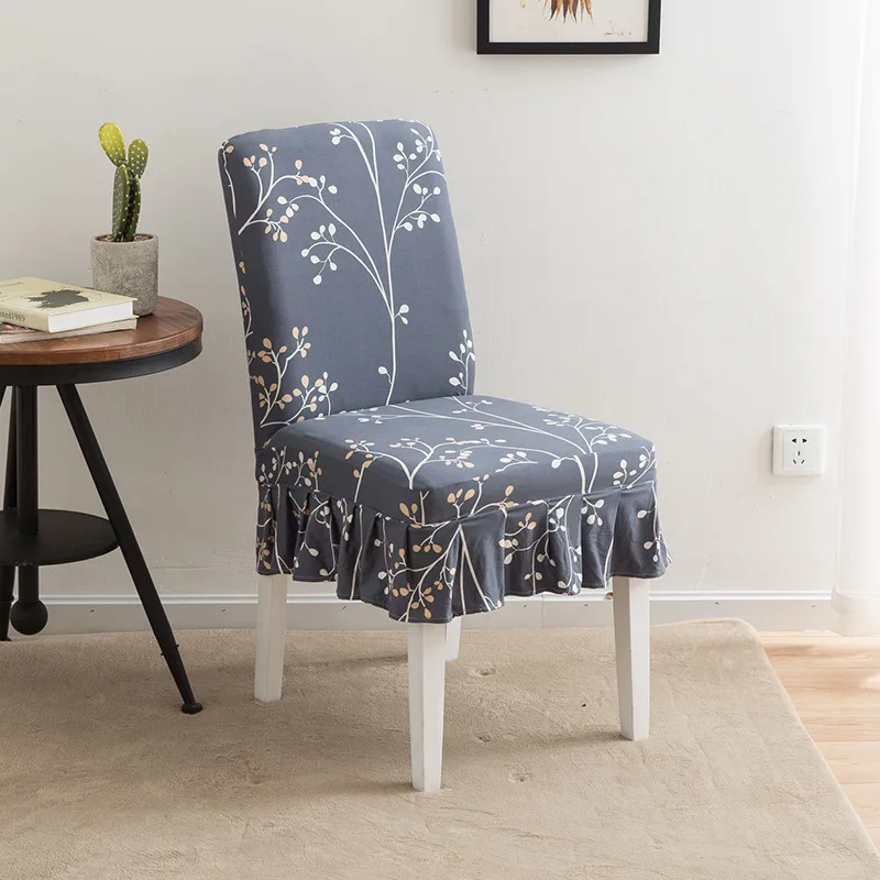 Кухонные чехлы на кресла стрейч большие эластичные для сидений стула ресторанов