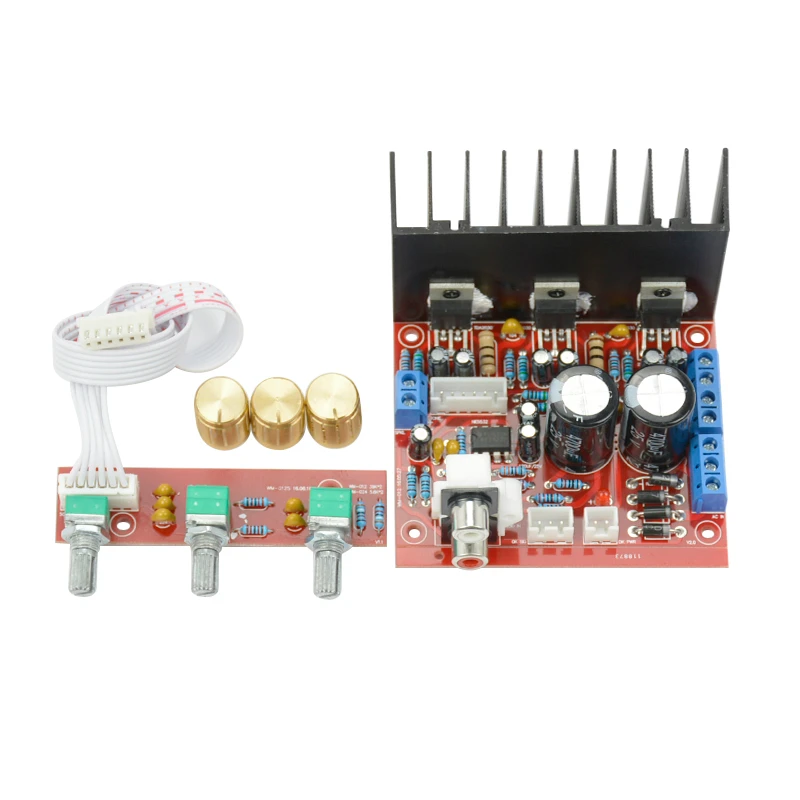TDA2030A 2 1 Плата усилителя сабвуфера трехканальный динамик аудио бас | Электроника