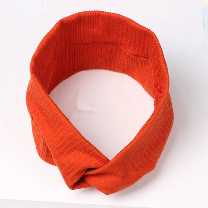 1pcs Women Headband New Turban Headwraps Girls Makeup Winter Screw Thread Elastic Hair Band Twisted Knotted Accessories |