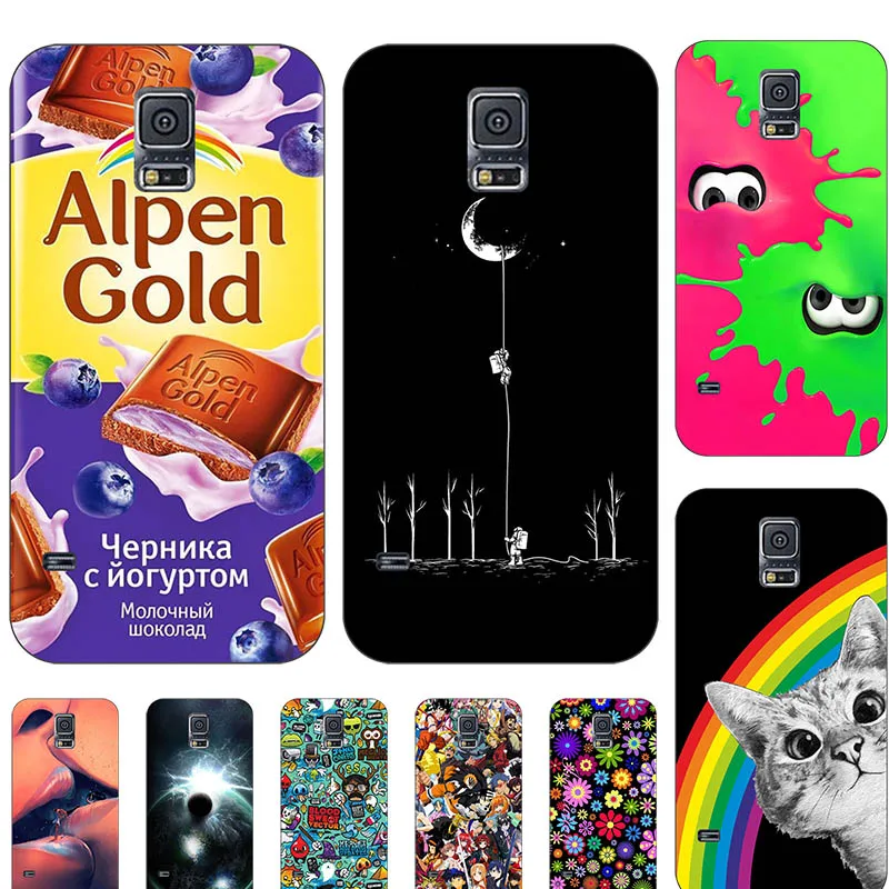 Чехол для Samsung S5 чехол жесткий пластиковый Galaxy S 5 SM-G900F S5Neo Neo SM-G903F 1 &quotCoque |