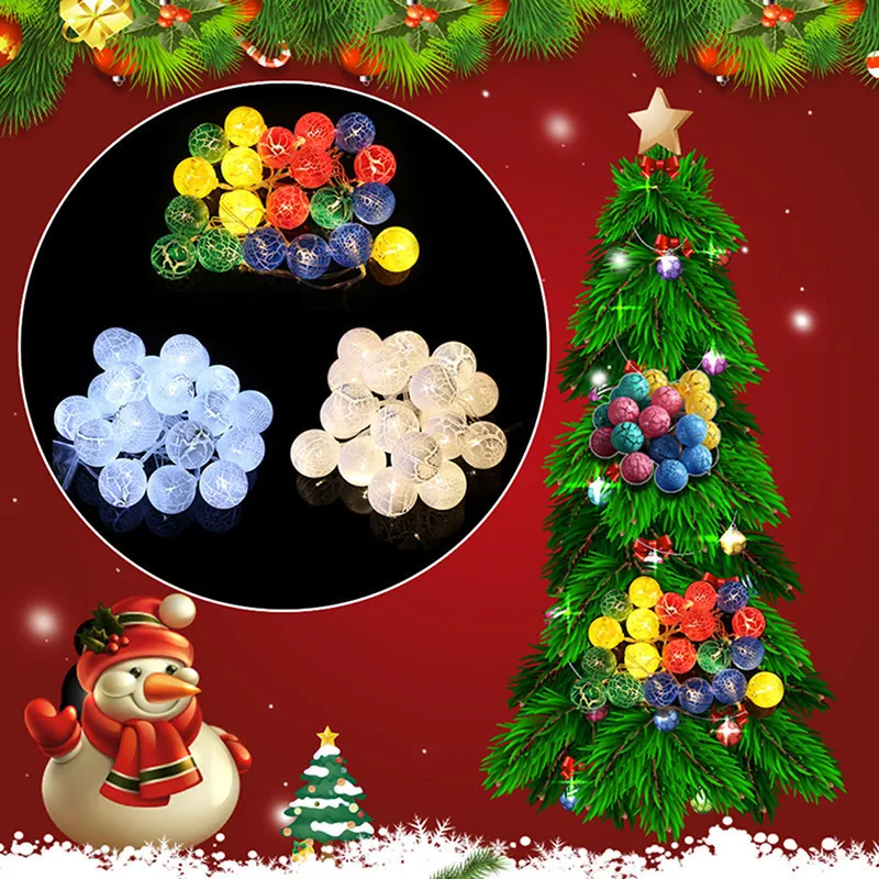 Гирлянда светодиодная Смешанная 20 шт./лот|led cotton ball|cotton ball stringball lights |