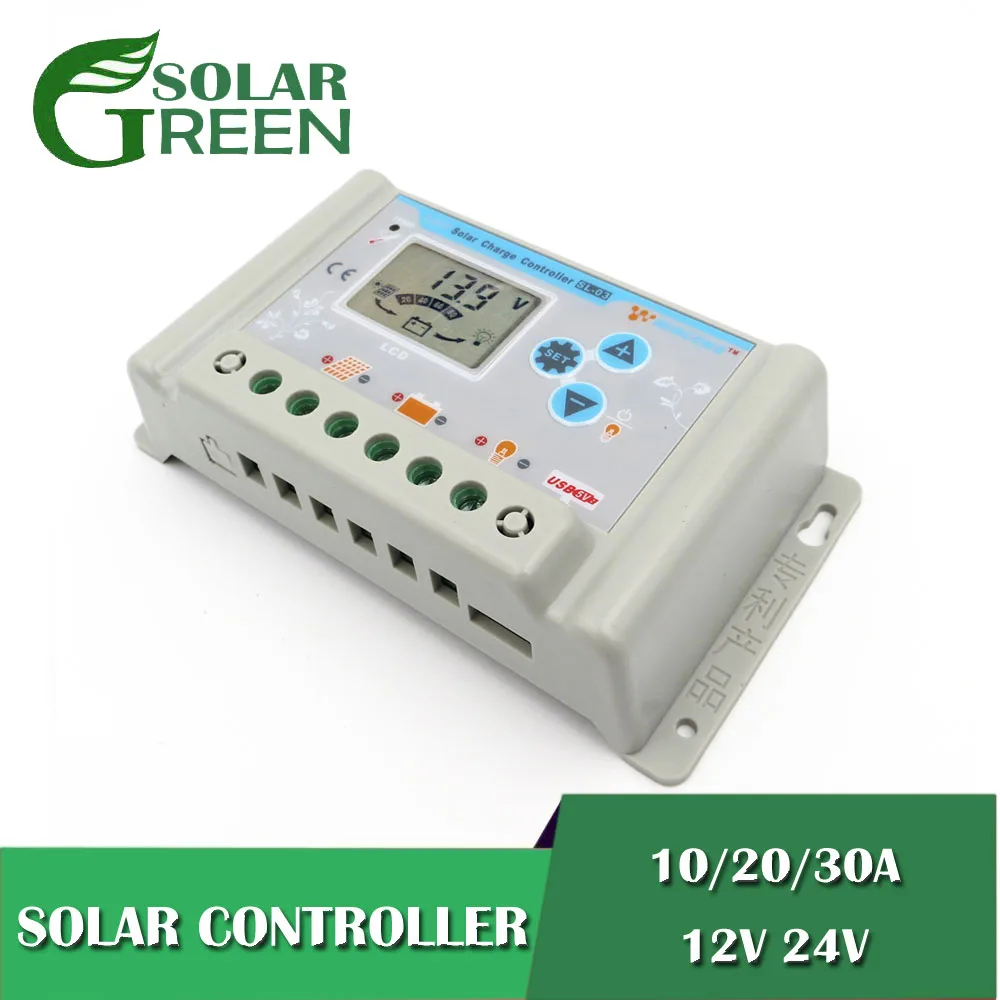 30/20/10A 12V 24V wincong 3 2 V 7 3S 4S 6S 8S контроллеры заряда солнечных батарей ЖК Li ion литий