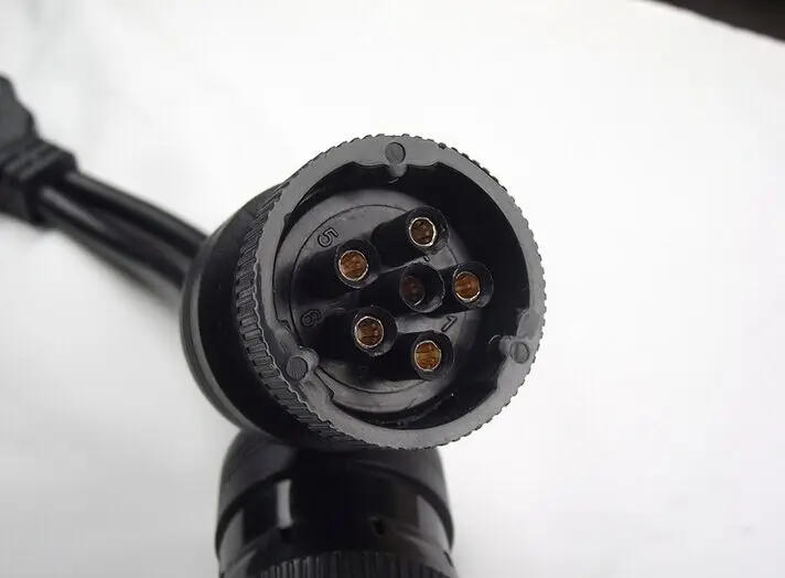 OBD2 Интерфейс грузовика y-кабель 16Pin женский 6pin SAE J1939 и J1708 9pin | Автомобили мотоциклы