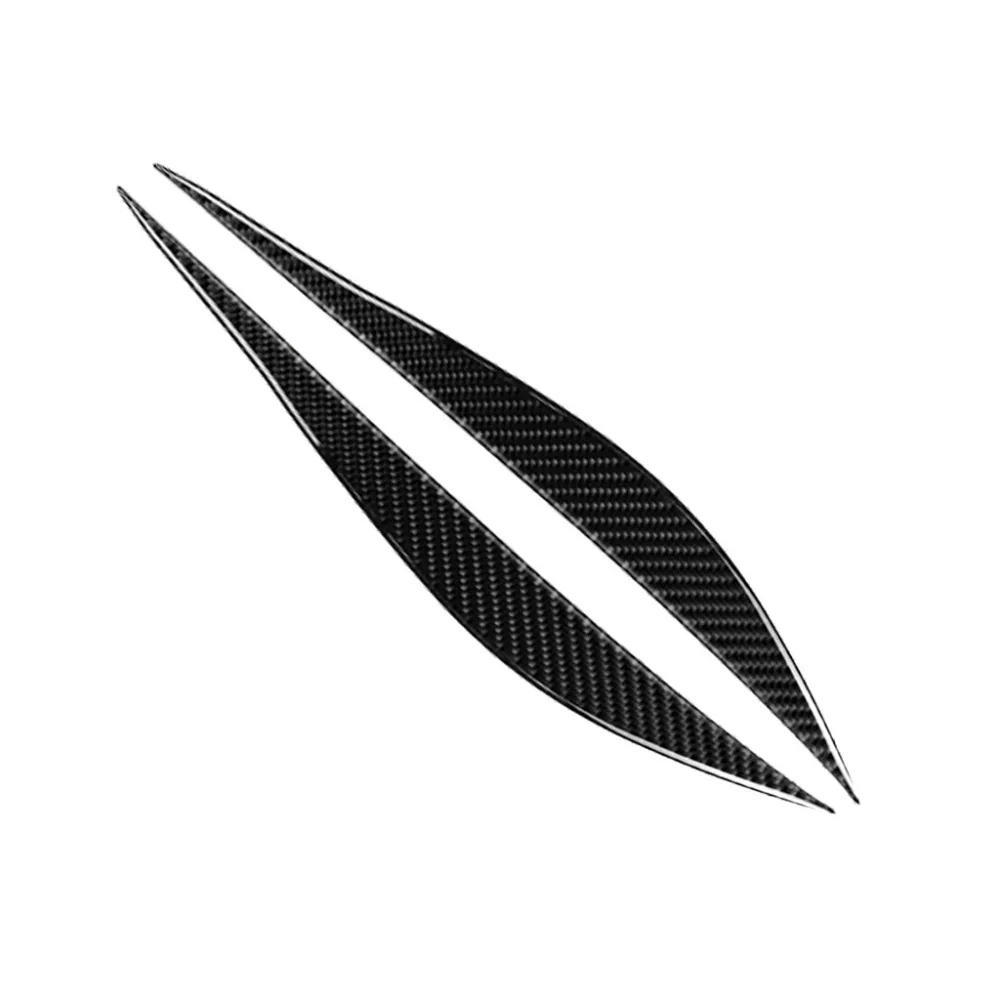 RRX Headlights Eyebrows Eyelids carbon fiber for BMW F30 320i 325i 316i Front Headlamp 3 series Accessories car sticker | Автомобили и