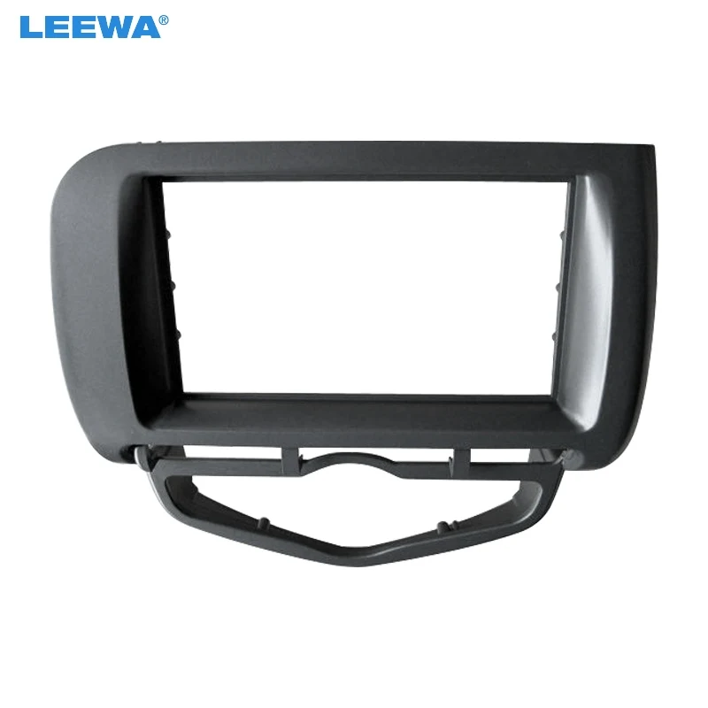 Автомобильная аудиосистема LEEWA рама Fascia ДЛЯ Honda Fit Jazz/City 2002 2008 (Авто AC LHD) стерео DVD