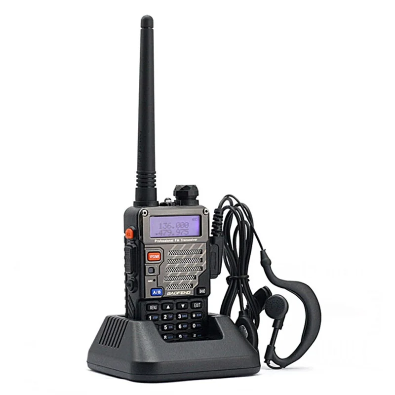 Портативная рация BAOFENG UV 5R Plus Двухдиапазонная 136 174 МГц/400 520 МГц UV5R|walkie talkie dual band|walkie