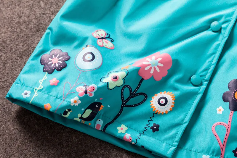 Куртка-дождевик Детская на молнии с капюшоном весну 2020 | одежда и обувь