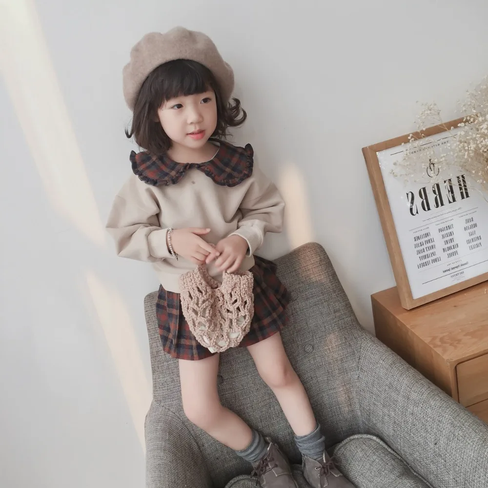 2020 new spring autumn/winter/summer Girls Kids Boys lattice Suit comfortable cute baby Clothes Children Clothing | Детская одежда и
