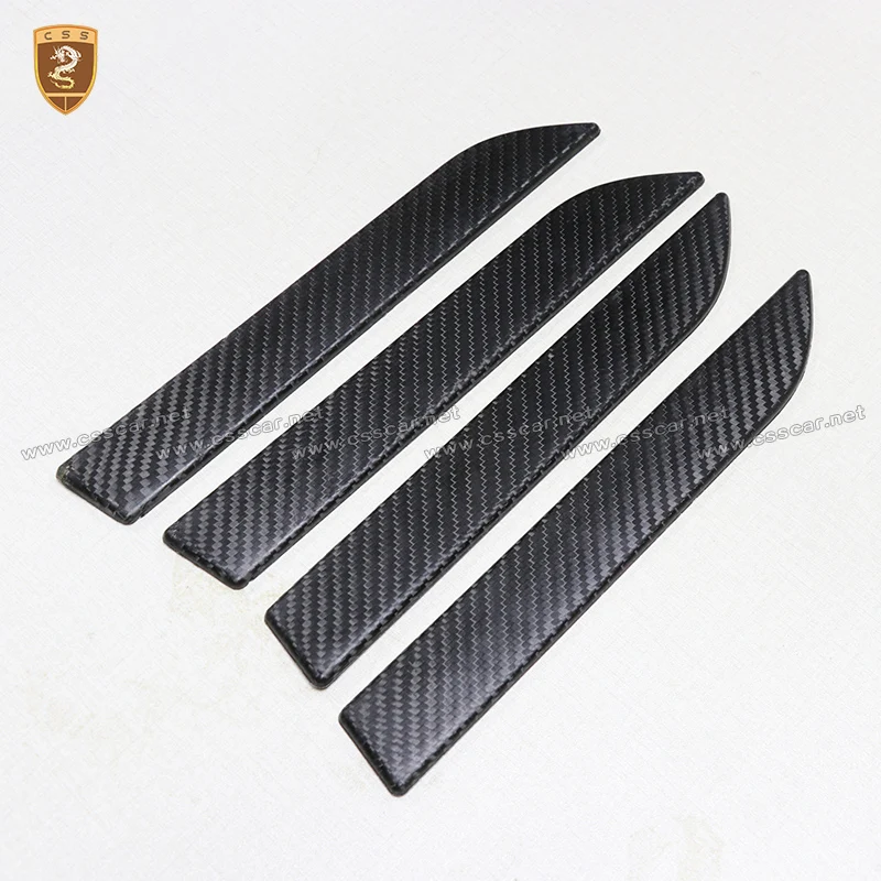 Чехлы на дверные ручки из углеродного волокна для Tesla Model X 2016 2017 2018 Add On Style