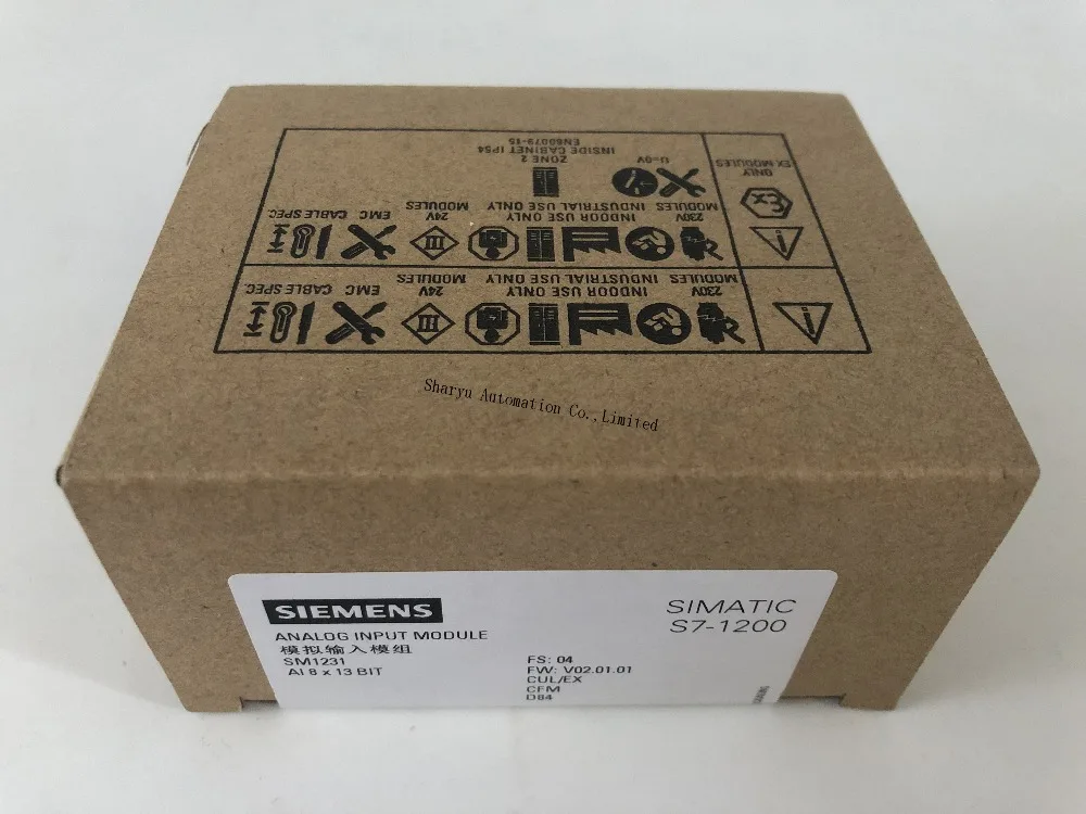 SIMATIC S7-1200 аналоговый вход SM 1231 модуль 6ES7231-4HF32-0XB0 6es7231-4hf32-0xb0 1200 Модуль 12 бит+ знак(13 бит АЦП