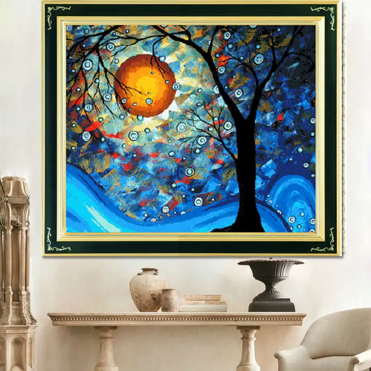 Рукоделие сделай сам DMC Вышивка крестиком наборы для вышивки Dream come true Tree рисунок