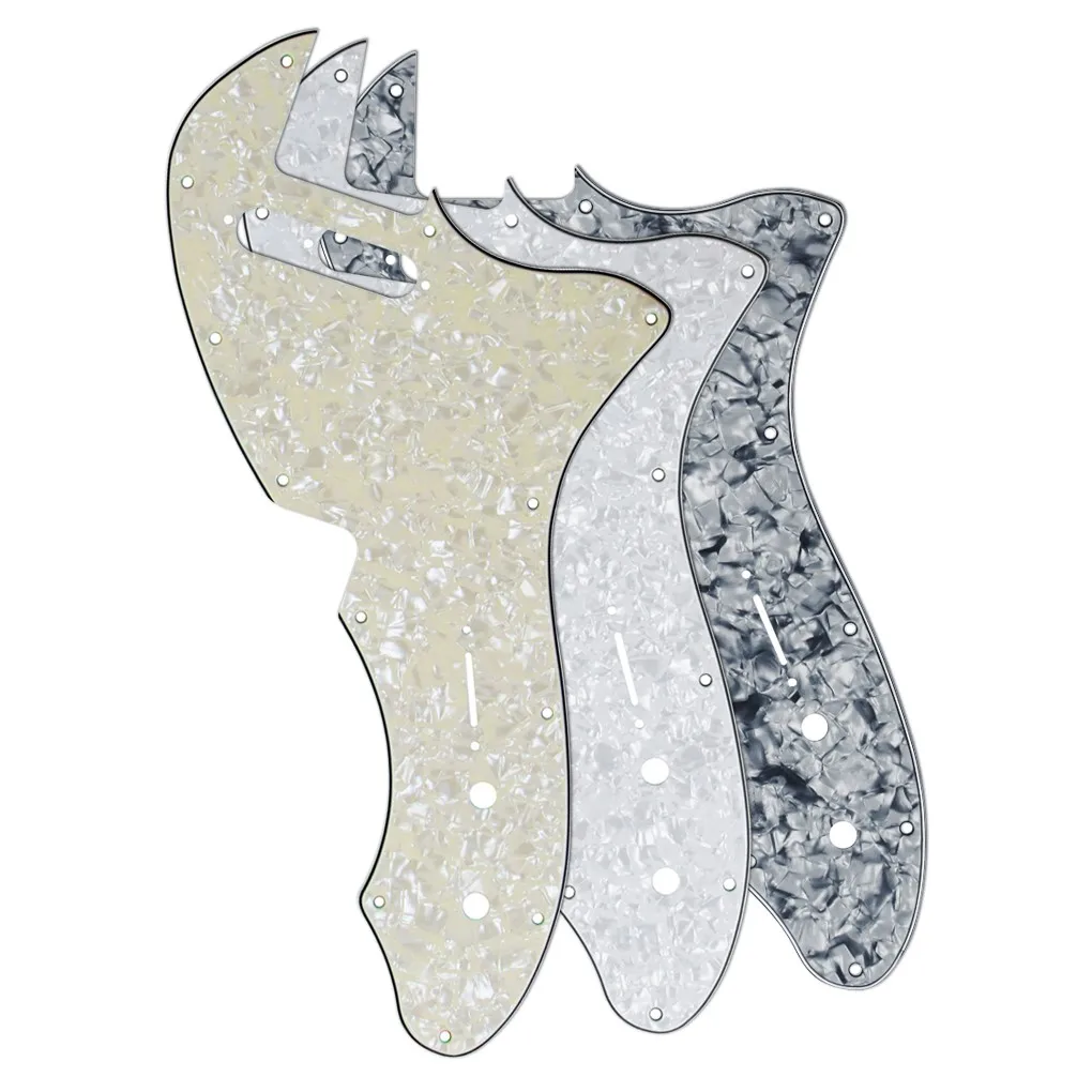 Новинка 3 шт. смешанные цвета электронная гитара защита от царапин 4Ply для Tele Thinline