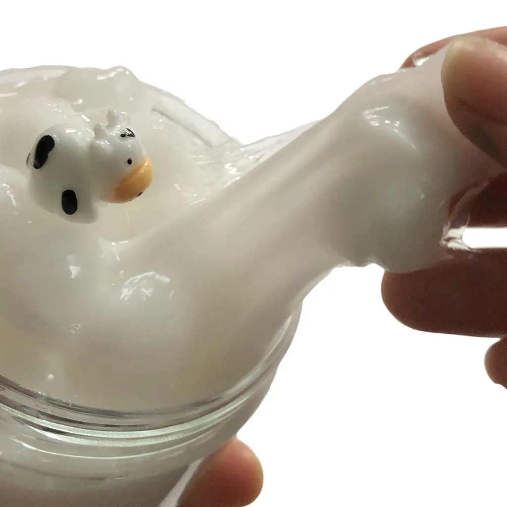 Молочная корова утка пуховик облако слайм шпатлевка Ароматизированная стресс