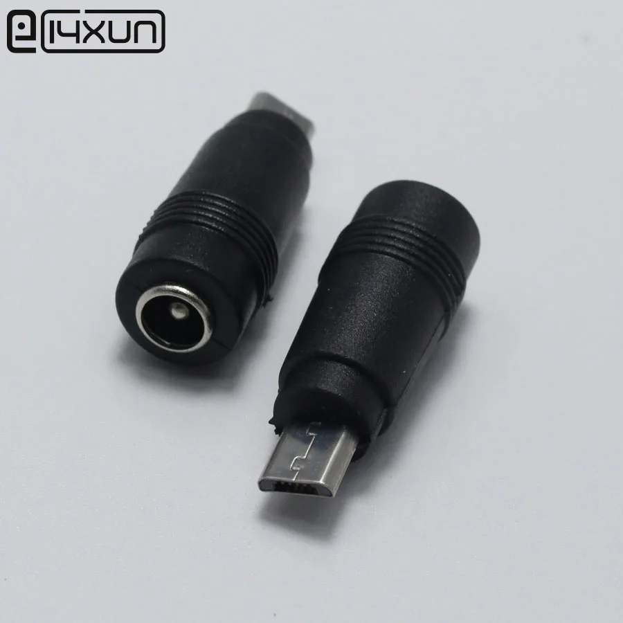 Адаптер питания постоянного тока 5 5x2 1 мм Мама-папа Micro USB 5P для V8 Android |
