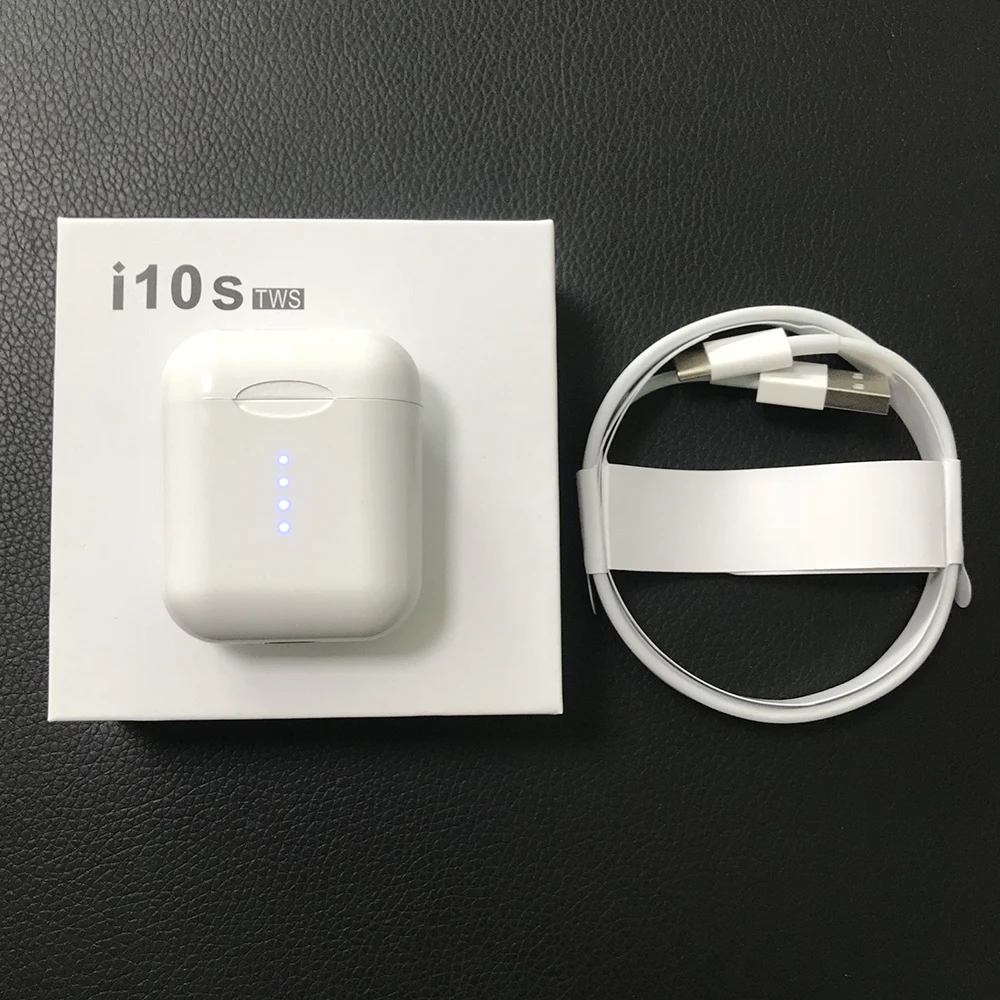 I10 tws i10s Беспроводная поддержка зарядки наушники беспроводные Bluetooth 5 0 с сенсорным