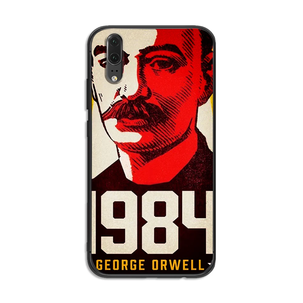 1984 Джордж Оруэлл книга Новый мягкий телефон для huawei P8 P9 P10 P20 P30 Lite Pro P Smart 2016 2019 ТПУ