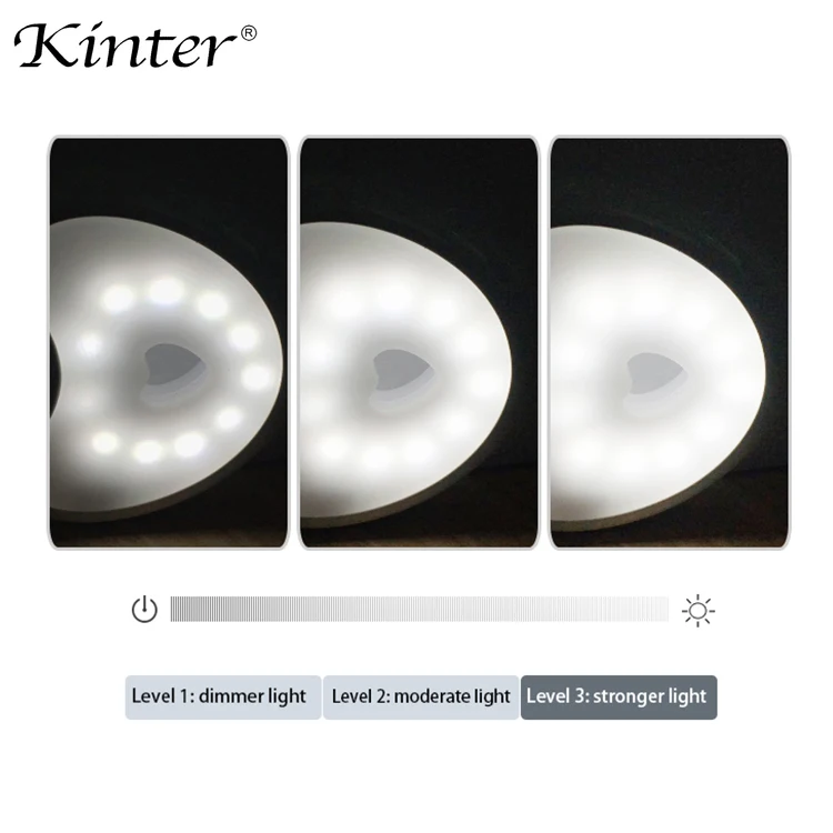 Kinter HY 26 Bluetooth беспроводной динамик Портативная Светодиодная настольная лампа AUX