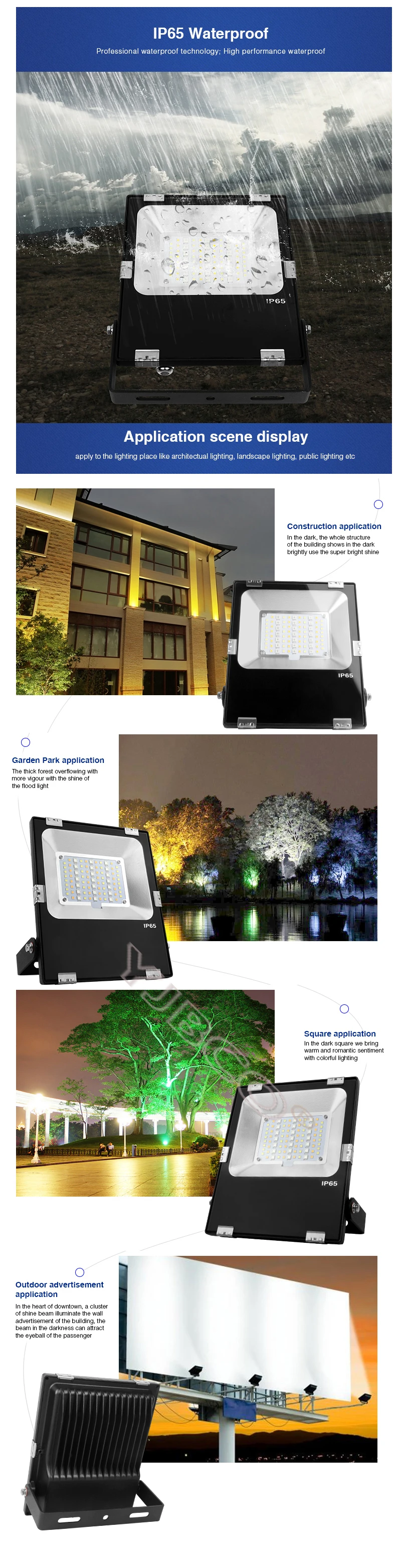 Miboxer 10 Вт/20 Вт/30 Вт/50 Вт RGB+ CCT Светодиодный прожектор светильник IP65 Водонепроницаемый AC86-265V открытый светильник ing для сада FUTT02