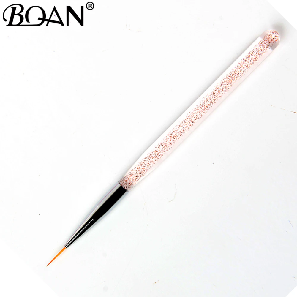 BQAN, 3 стиля, акриловая кисть для нейл-арта, французские линии, полосы, сетка, рисунок, ручка для рисования, 3D, сделай сам, советы, инструменты для маникюра