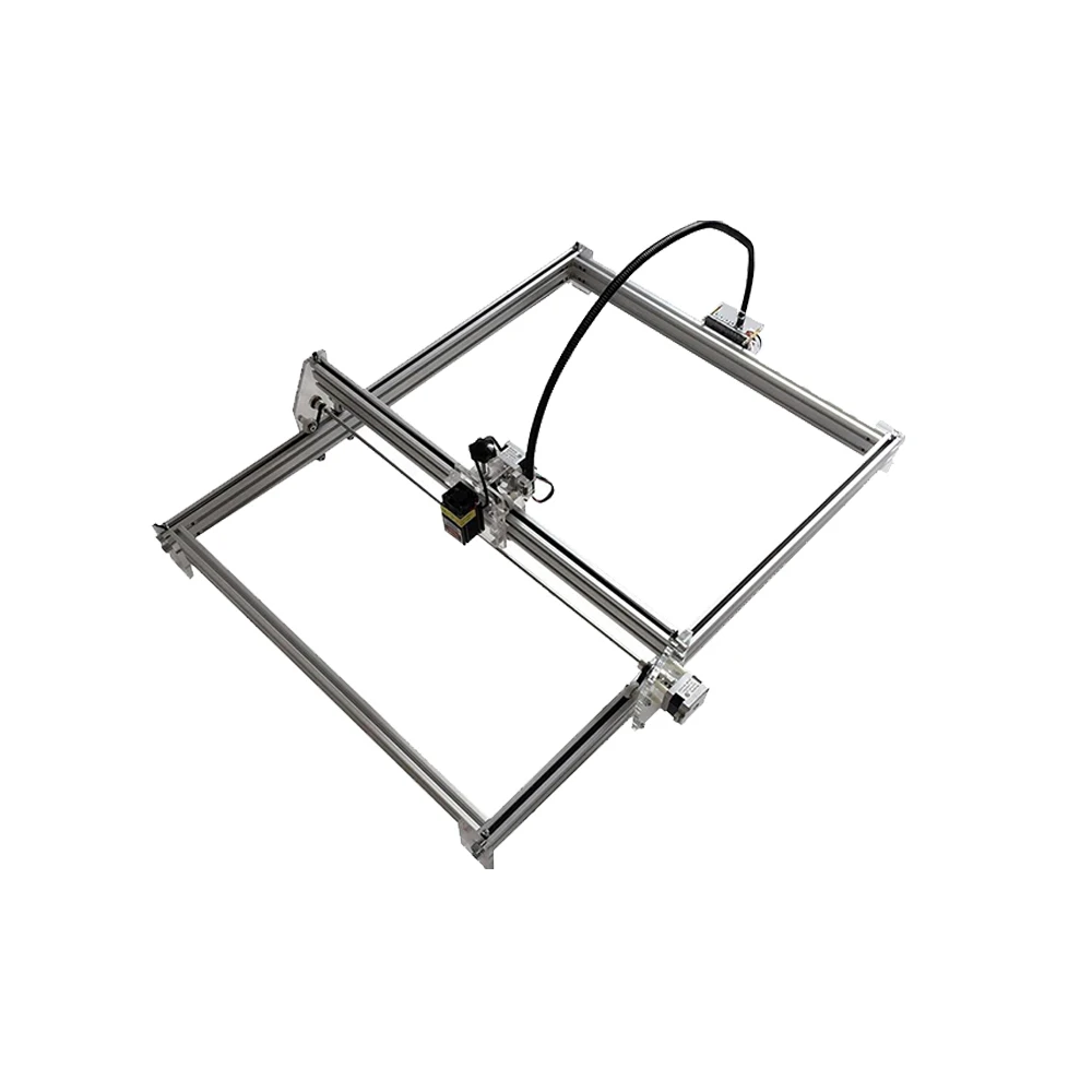ЕС доставка 15 Вт Лазерный режущий станок TTL PMW контроль 1*1 м большая площадь 5500 МВт