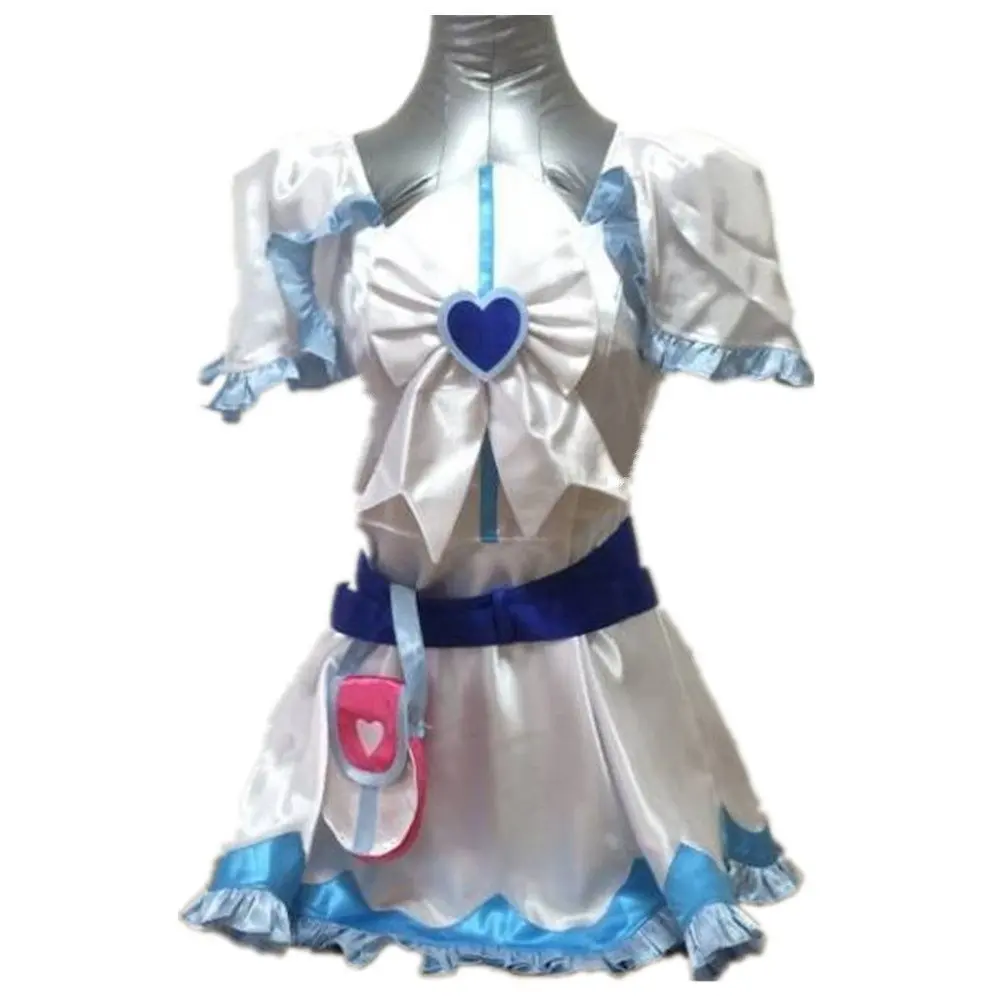 Высокое качество Аниме Pretty Cure Precure Yukishiro Honoka Косплей Костюм |