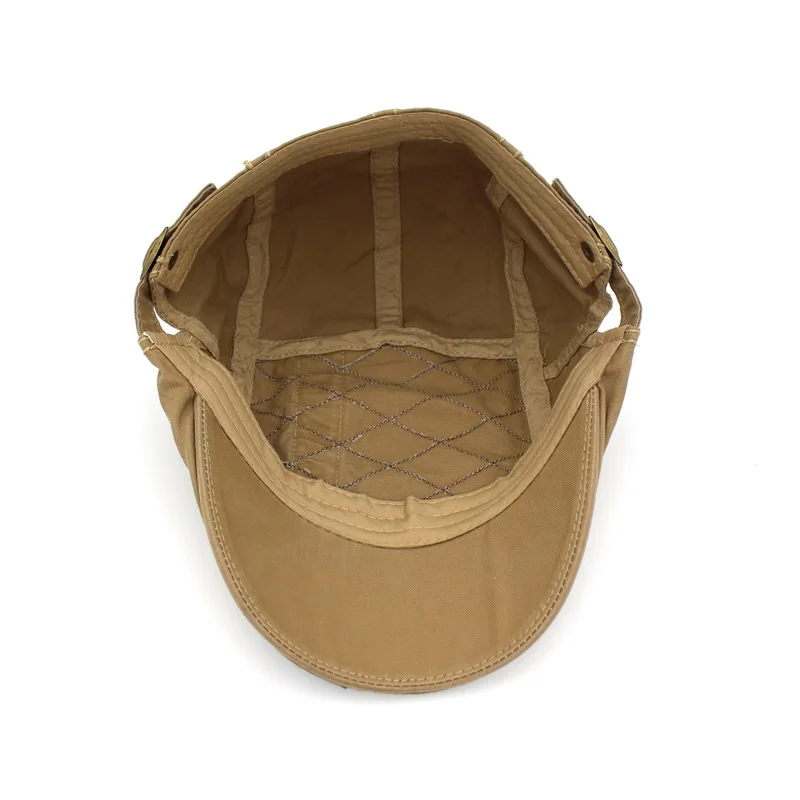 

Ditpossible embroidery cotton beret hat letters caps men gorras boina flat cap for men and women