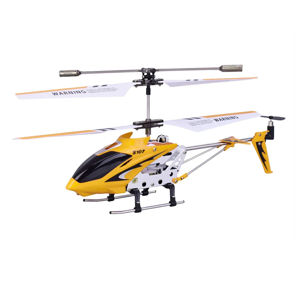 Syma S107G 3CH RC вертолет сплав фюзеляж USB зарядка вертолеты с гироскопом светодиодный