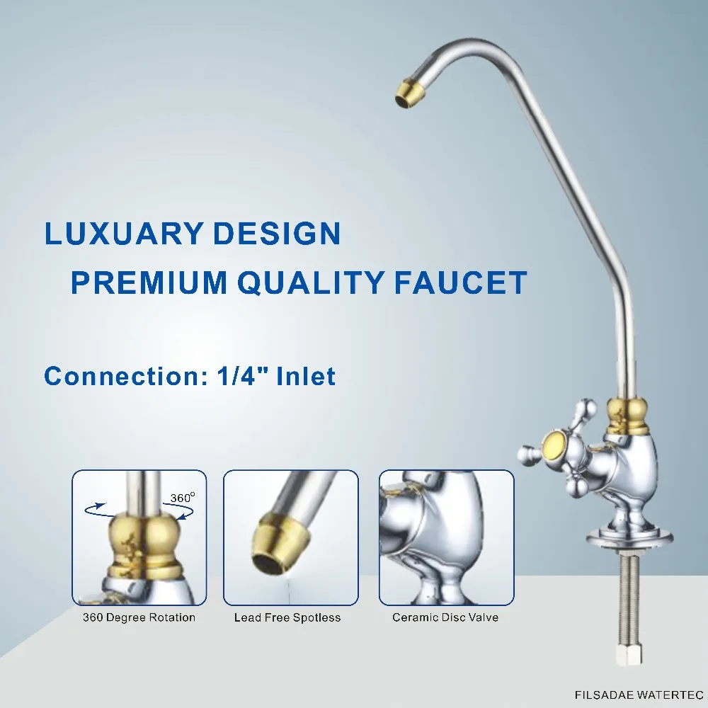 7 ступенчатая система фильтров для питьевой воды с ультрафиолетовым обратным