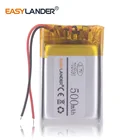 Полимерный литиевый аккумулятор 3,7 В, 702030 500 мА  ч для налобного фонаря с q5 светодиодным пультом дистанционного управления, видеорегистратор, Смарт-часы, DVR