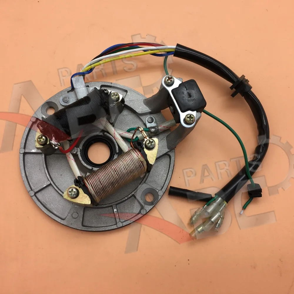 Статор Магнето Пластина для JH70 70cc 90cc 110cc 125cc Байк ATV картинг китайский|stator plate|magneto