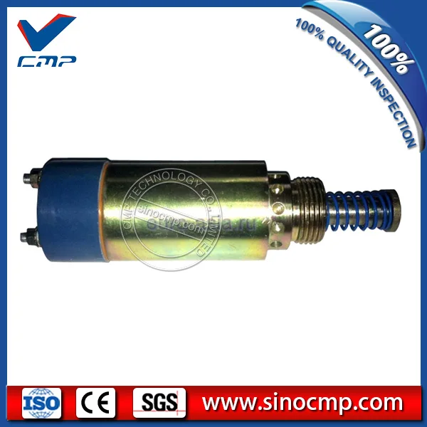 

125-5772 12v 9X-5312 Excavator Fuel Stop Shutdown Solenoid