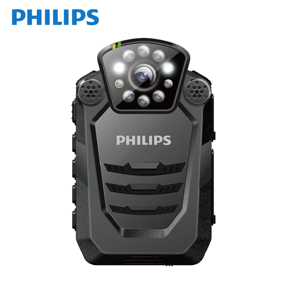 

Philips HD Police Body warn Camera Voice Detector IP68 Video Audio Recording 1080P IR Night Vision VTR8200