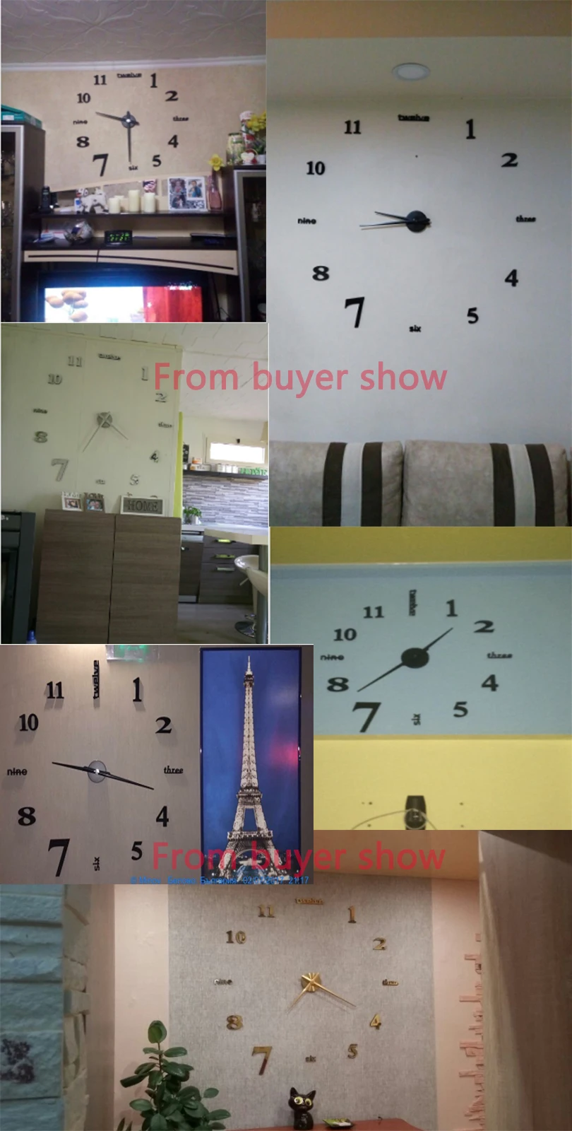 Большие зеркальные настенные часы современный дизайн для подарка 3D DIY большие настенные часы наклейки домашний декор Relogio De Parede