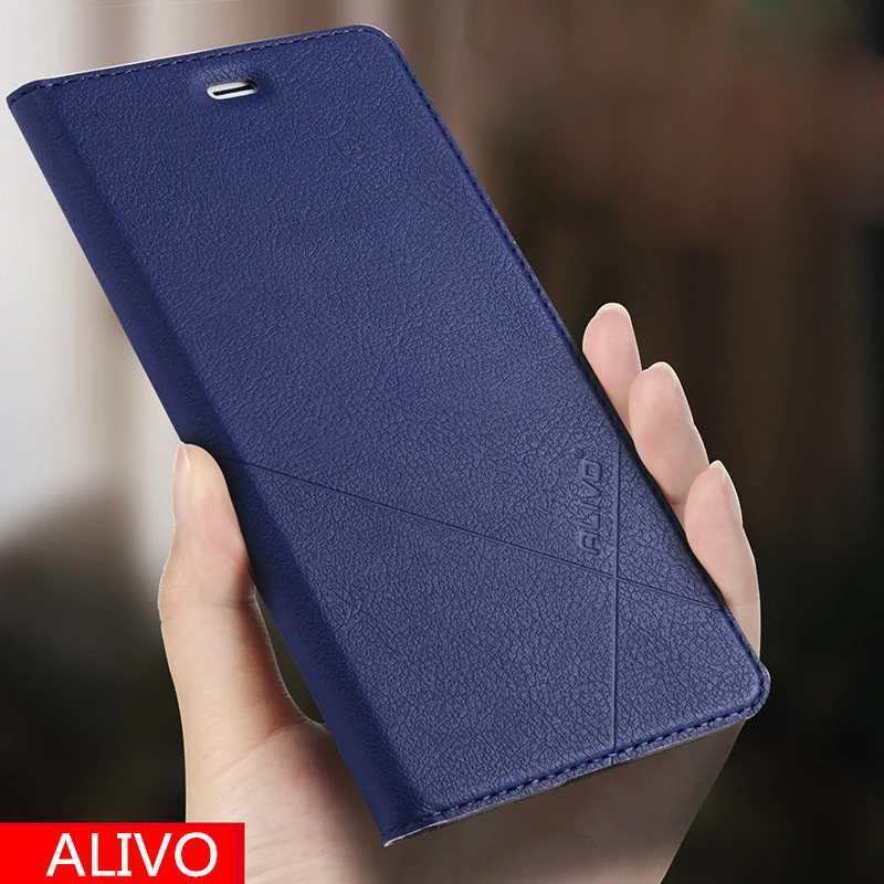 Alivo фирменный кожаный чехол-кошелек для Xiaomi Redmi 4X Note5 5 plus 6a 6Pro 8se 3S откидной Чехол с карманом для карт чехол-подставка s