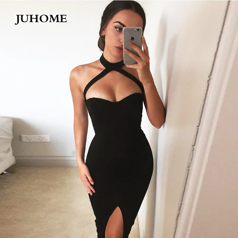 Женское облегающее платье с открытыми плечами элегантное вечернее карандаш