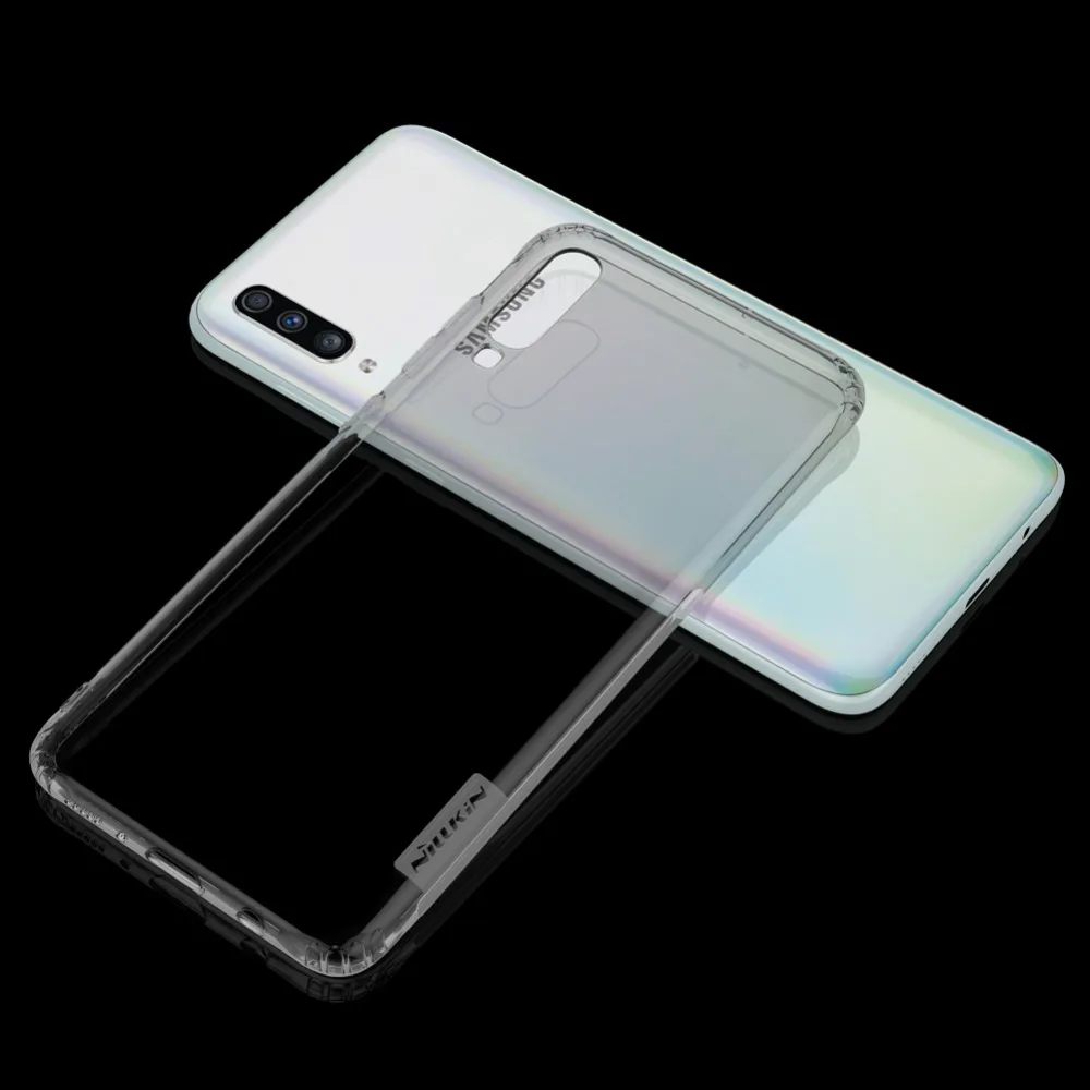Tpu чехол для samsung Galaxy A70 NILLKIN Nature ясно ТПУ ультра тонкий чехол для samsung A70 мягкий чехол для Galaxy A70