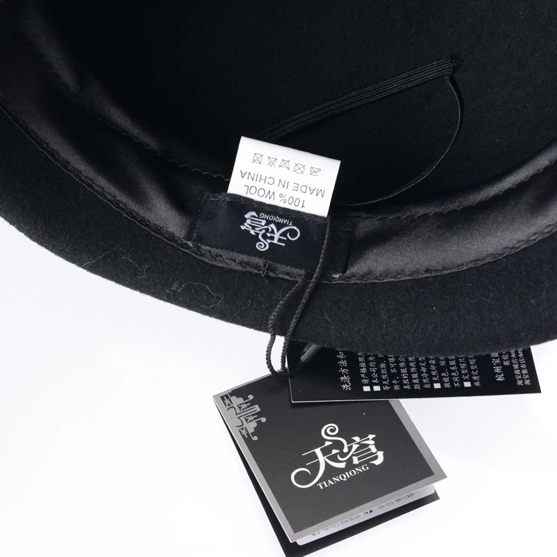 Новая женская шерстяная шапка Fedoras модная вуаль для взрослых Студенческая зимняя