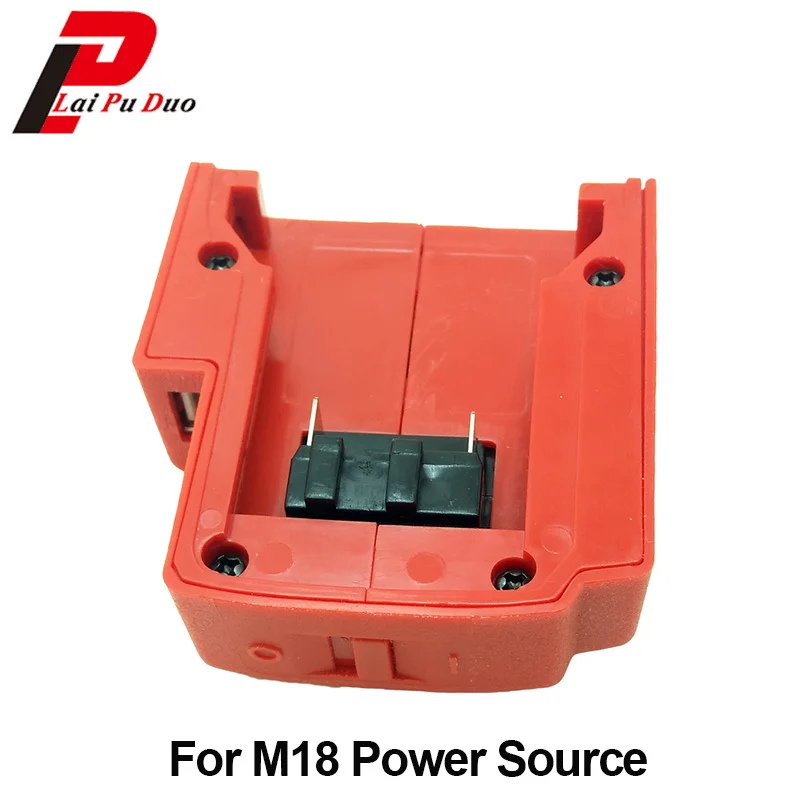 USB адаптер для зарядного устройства Milwaukee 49 24 2371 M18/M12/XC с подогревом 15 21 в источник