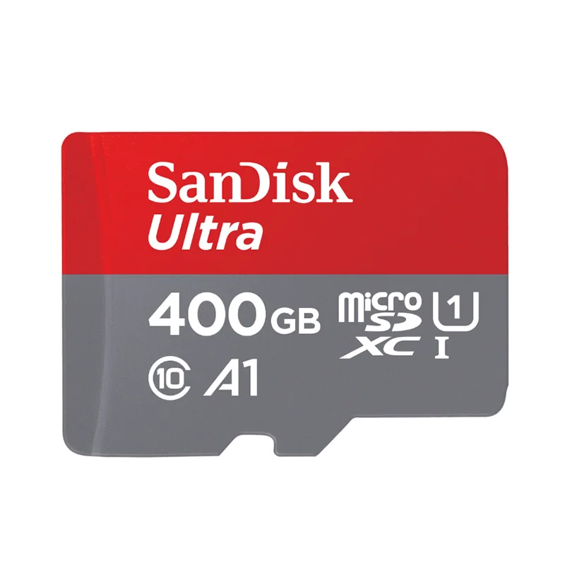 400GB sandisk Micro SD карт памяти 16 Гб оперативной памяти, 32 Гб встроенной памяти, 64GB 128G 256G карта памяти Скорость 98 МБ/с. TF карта, подходящая для мобильного телефона - Емкость: 400GB