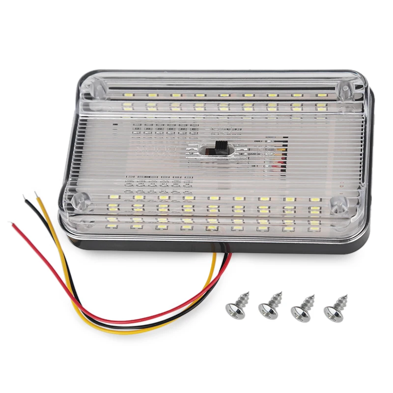 Urbanroad 1PCS Car Light Source Interior Lights 36SMD 12V White LED Ceiling Dome Roof Reading Lamp On/Off Switch | Автомобили и