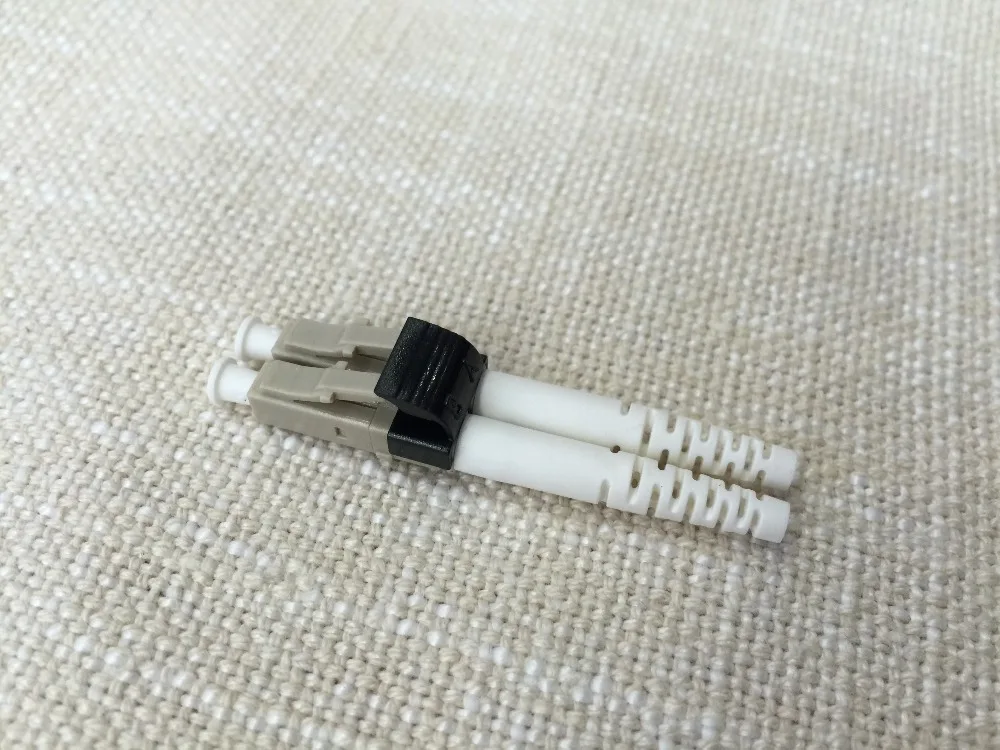 1000pcs LC MINI duplex fiber connector KITS SM MM OM3 blue Gray Aqua 2.0mm ftth LC SX SM connector Accessory Parts factory ELINK