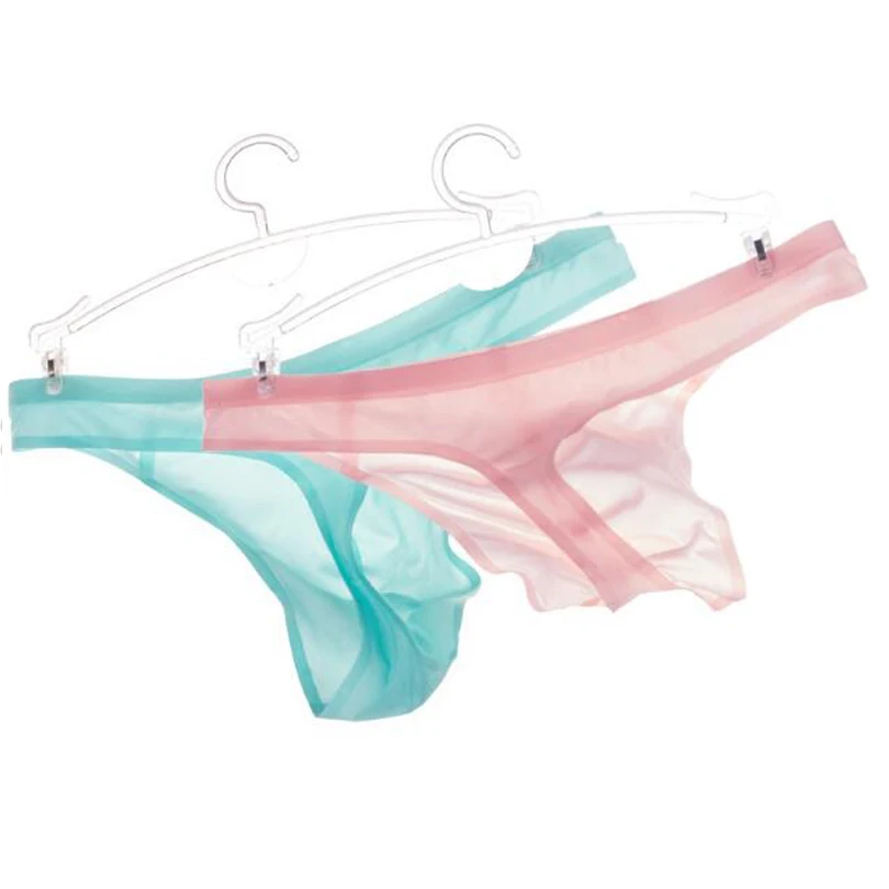 Стринги мужские с низкой посадкой пикантное модное нейлоновое нижнее белье из