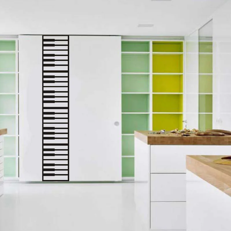 Настенная Наклейка с клавиатурой 120 см|wall sticker|music wall stickerwall sticker music |