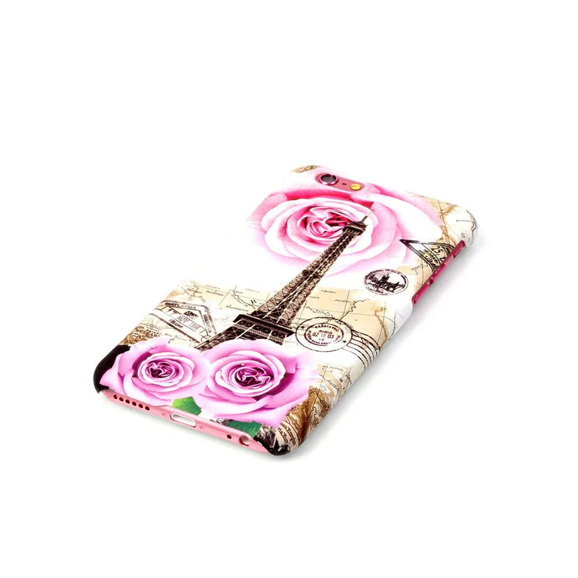 Для iPhone 6 s Hard PC Case Мода 3D Мультфильм Cat Собака Ultra Slim Fundas Крышка Телефона Apple Iphone plus