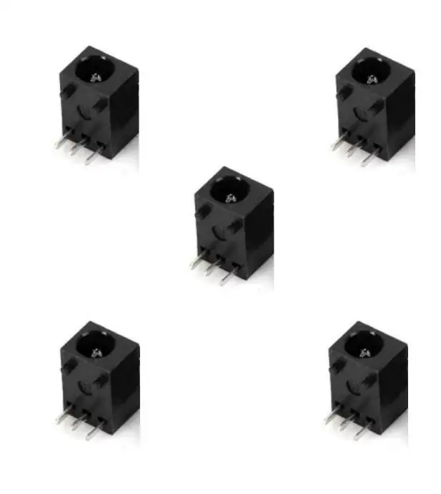 DC Мощность 3Pin Разъем питания DC003 иглы 1 3 мм DC-003 5*1 5 шт. | Обустройство дома