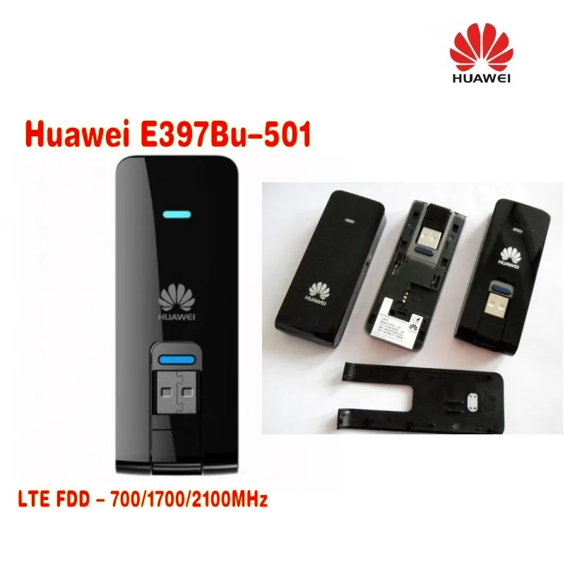 Lot of 2pcs Huawei E397Bu-501 Original Brand New Unlock 75Mbps Huawei 4G Modem Wifi With Sim Card Slot Support LTE FDD