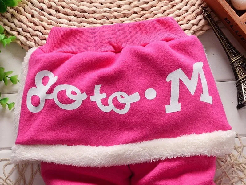 2018 осень-зима детские штаны для младенцев плотные вельветовые маленьких девочек