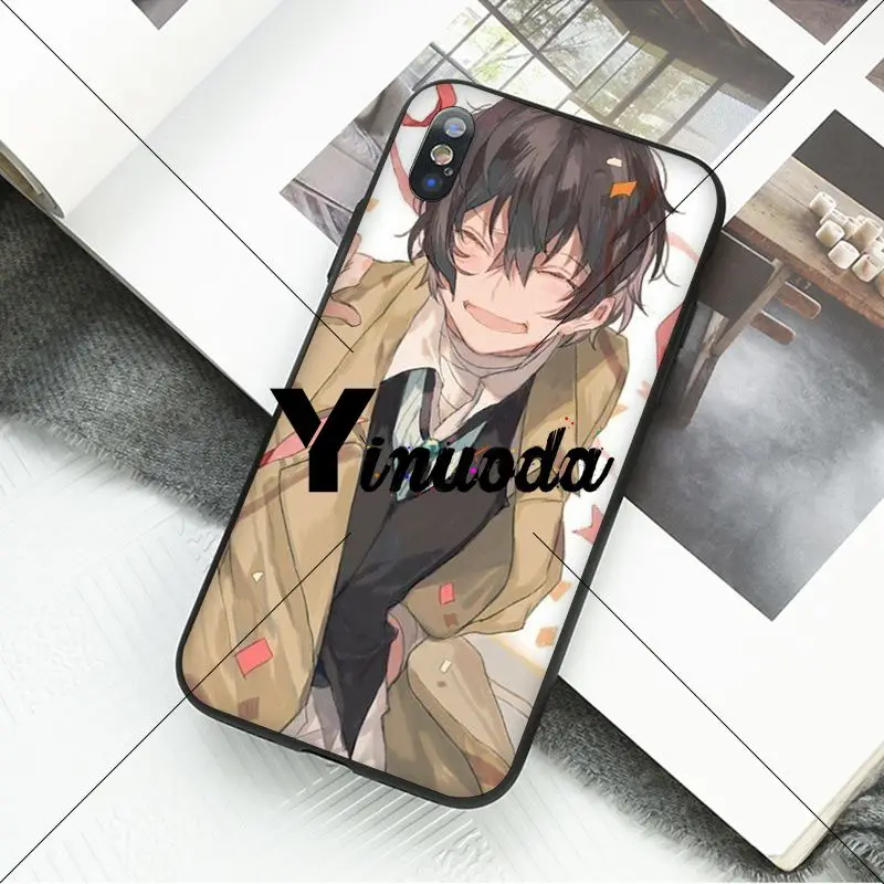 Yinuoda Bungou Stray Dogs Custom Photo Soft Phone Case for iPhone 6S 6plus 7 7plus 8 8Plus X Xs MAX 5 5S XR | Мобильные телефоны и